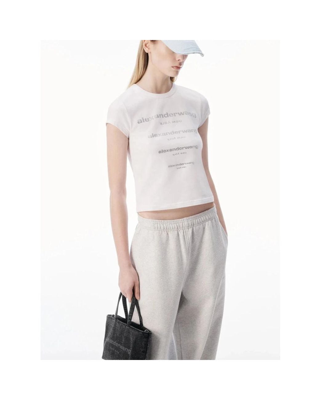 Alexander Wang White T-Shirts