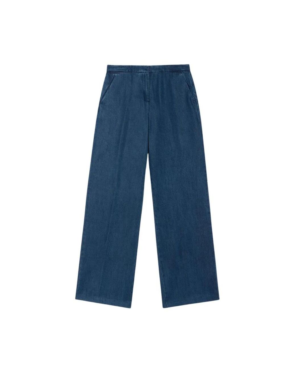 Brooks Brothers Blue Wide Trousers