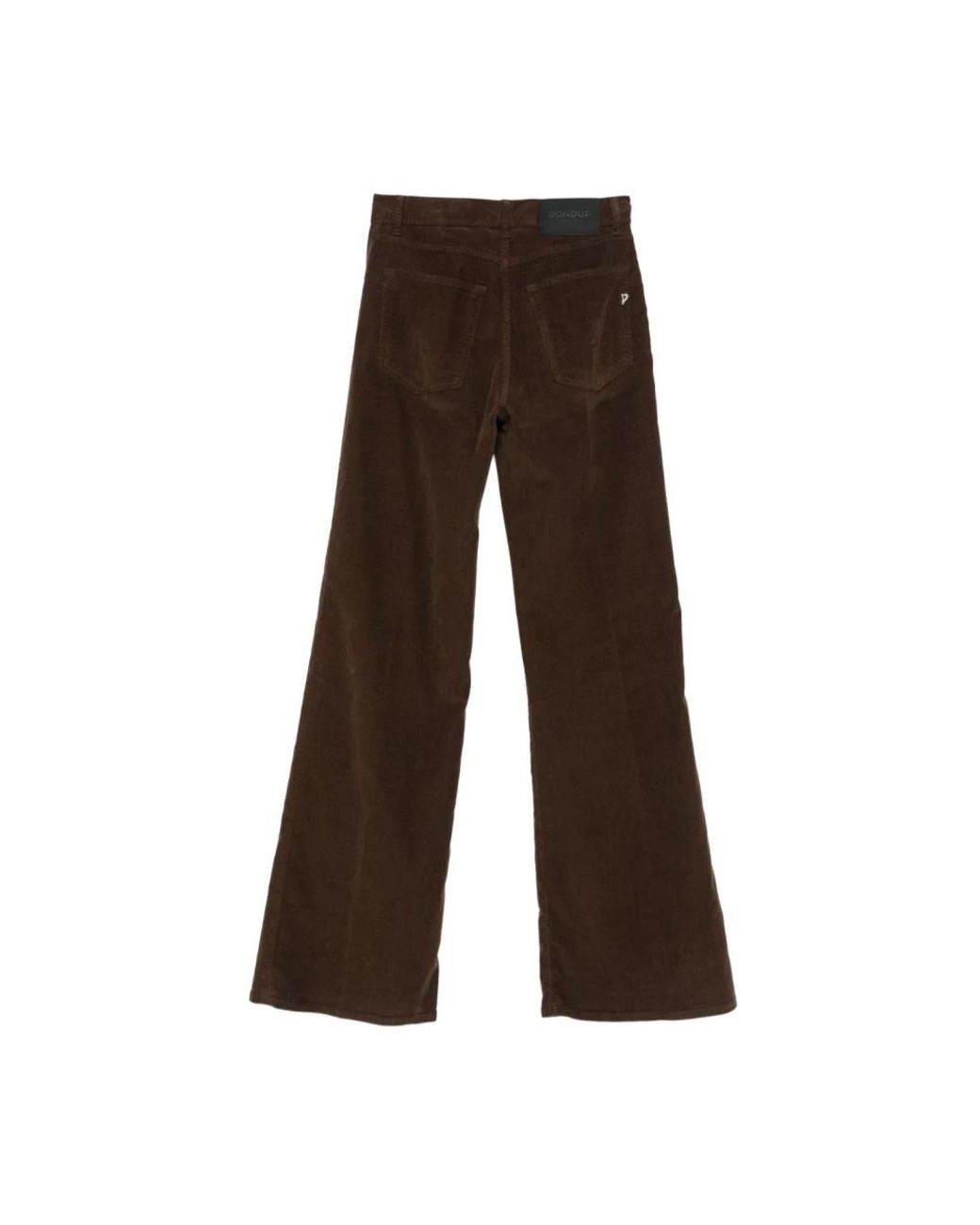 Dondup Brown Wide Trousers