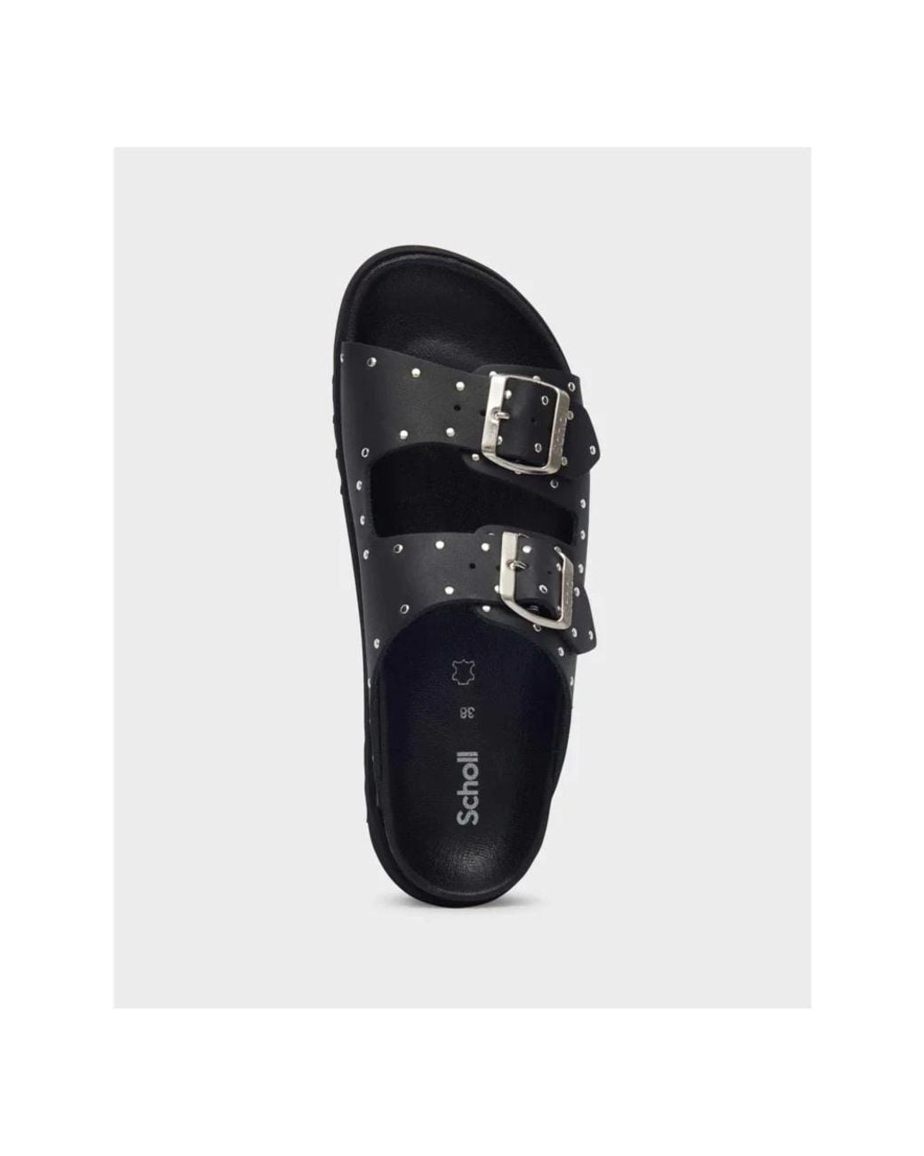 Scholl Black Sliders