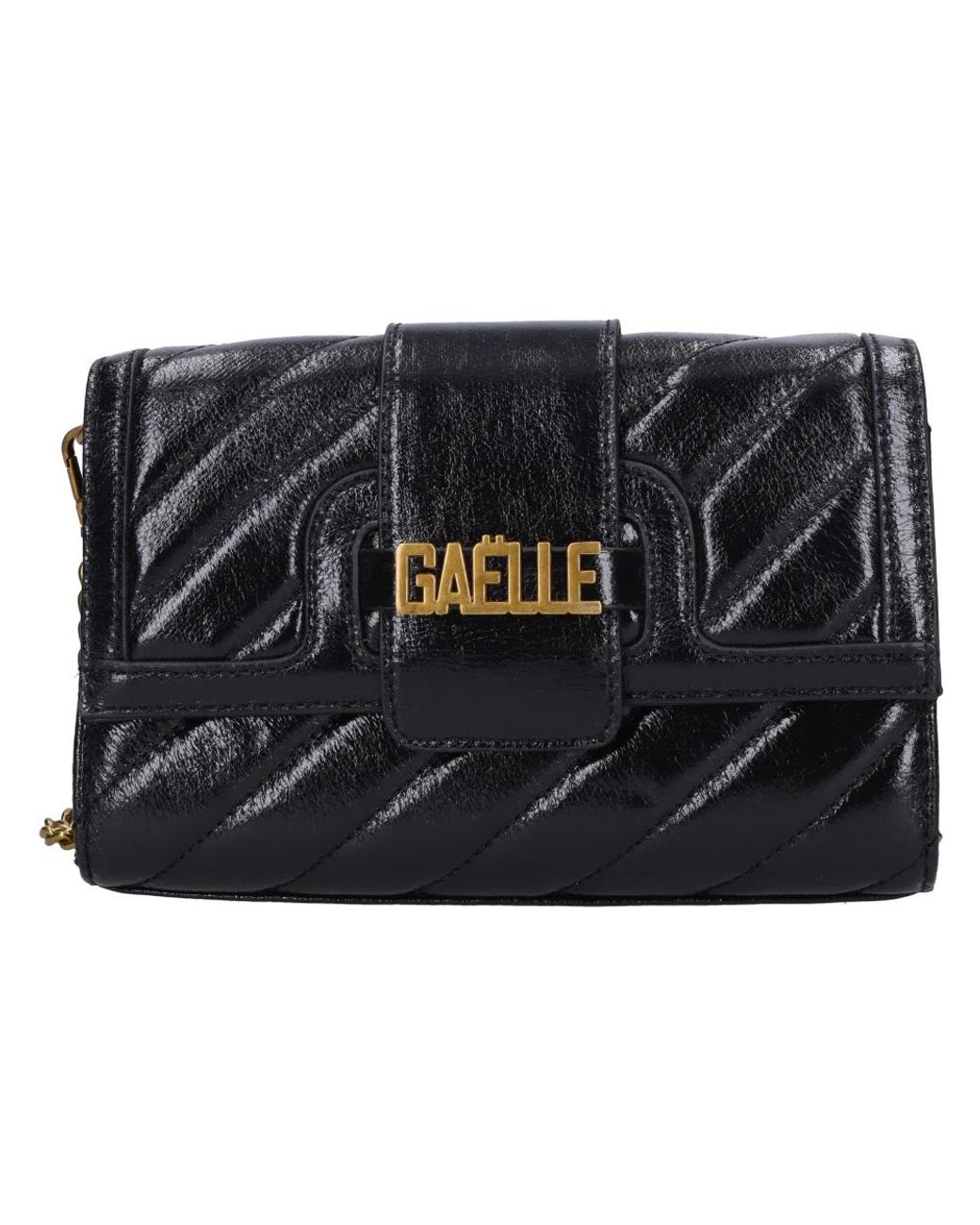 Gaelle Paris Black Cross Body Bags
