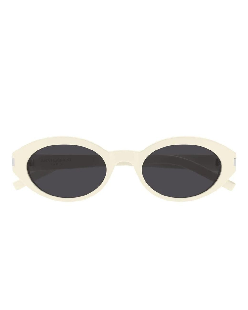 Saint Laurent White Sunglasses