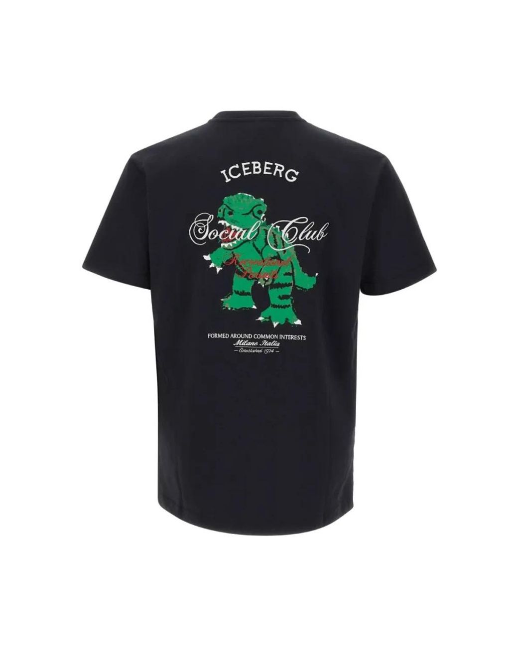 Iceberg Black T-Shirts for men