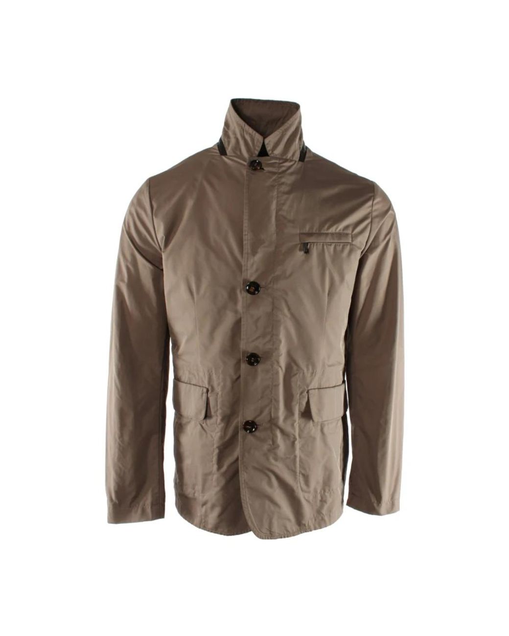 Moorer Brown Light Jackets for men