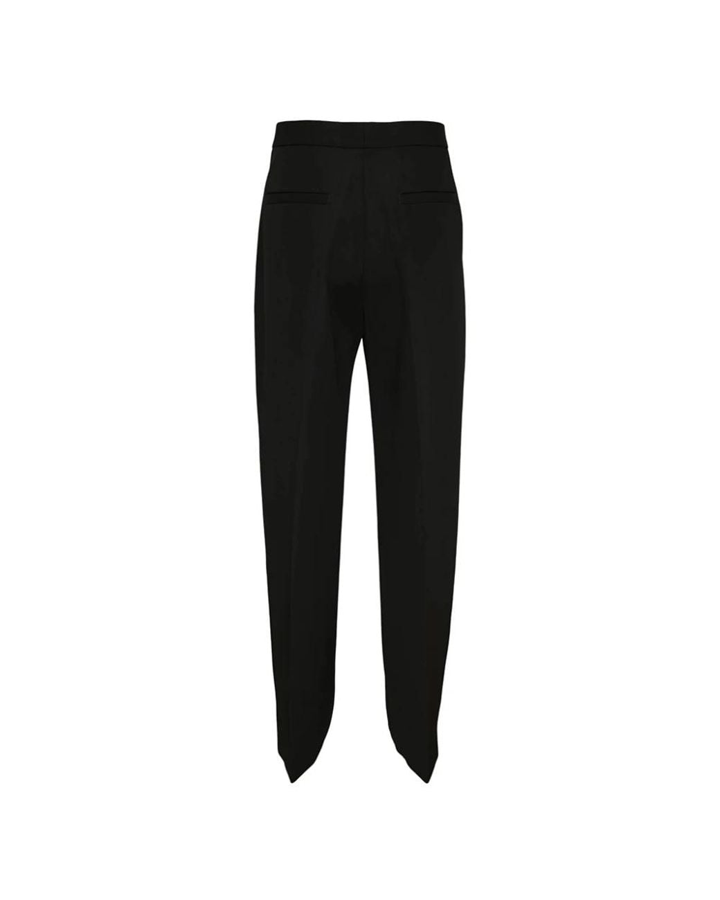 Jil Sander Black Wide Trousers