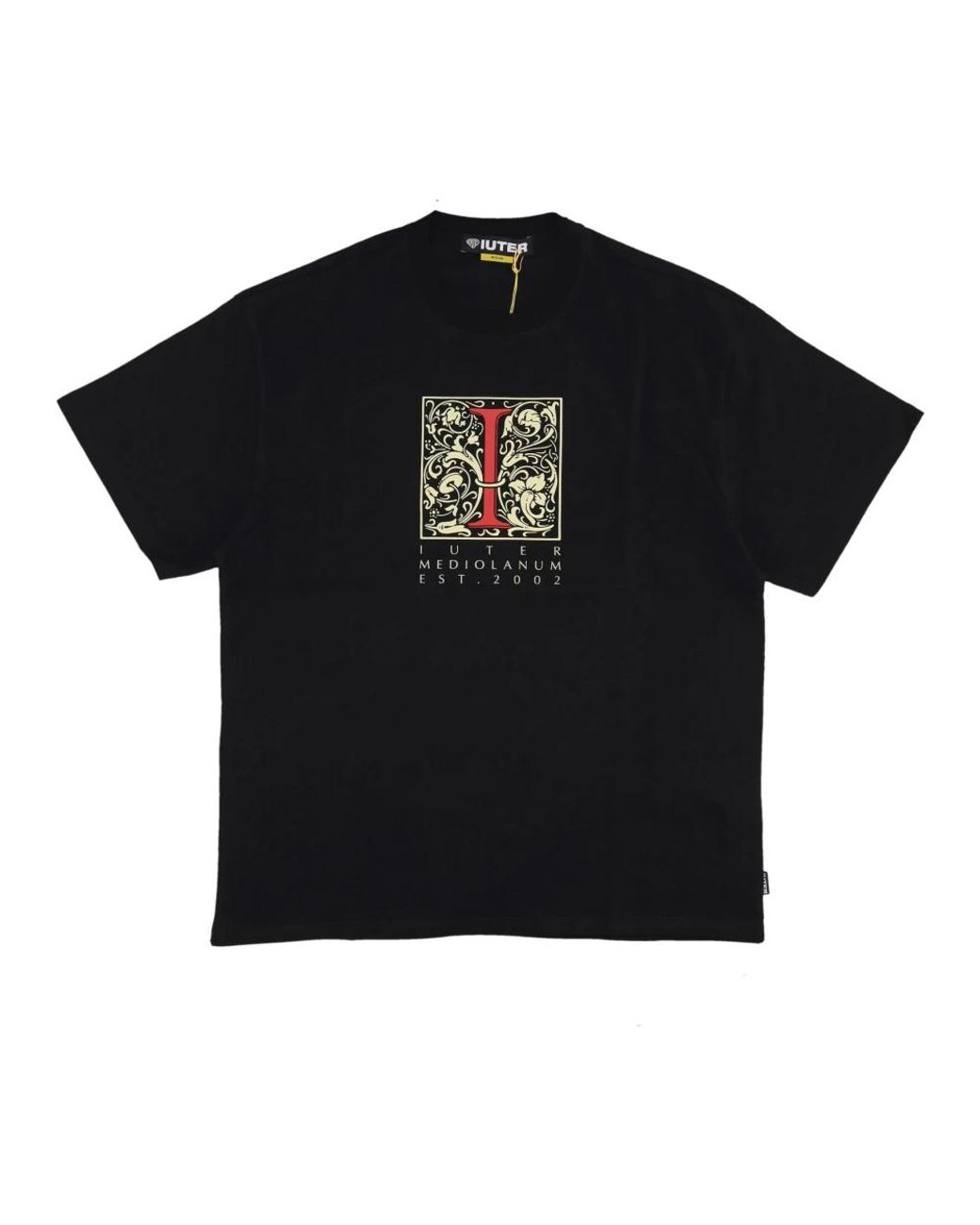 Iuter Black T-Shirts for men