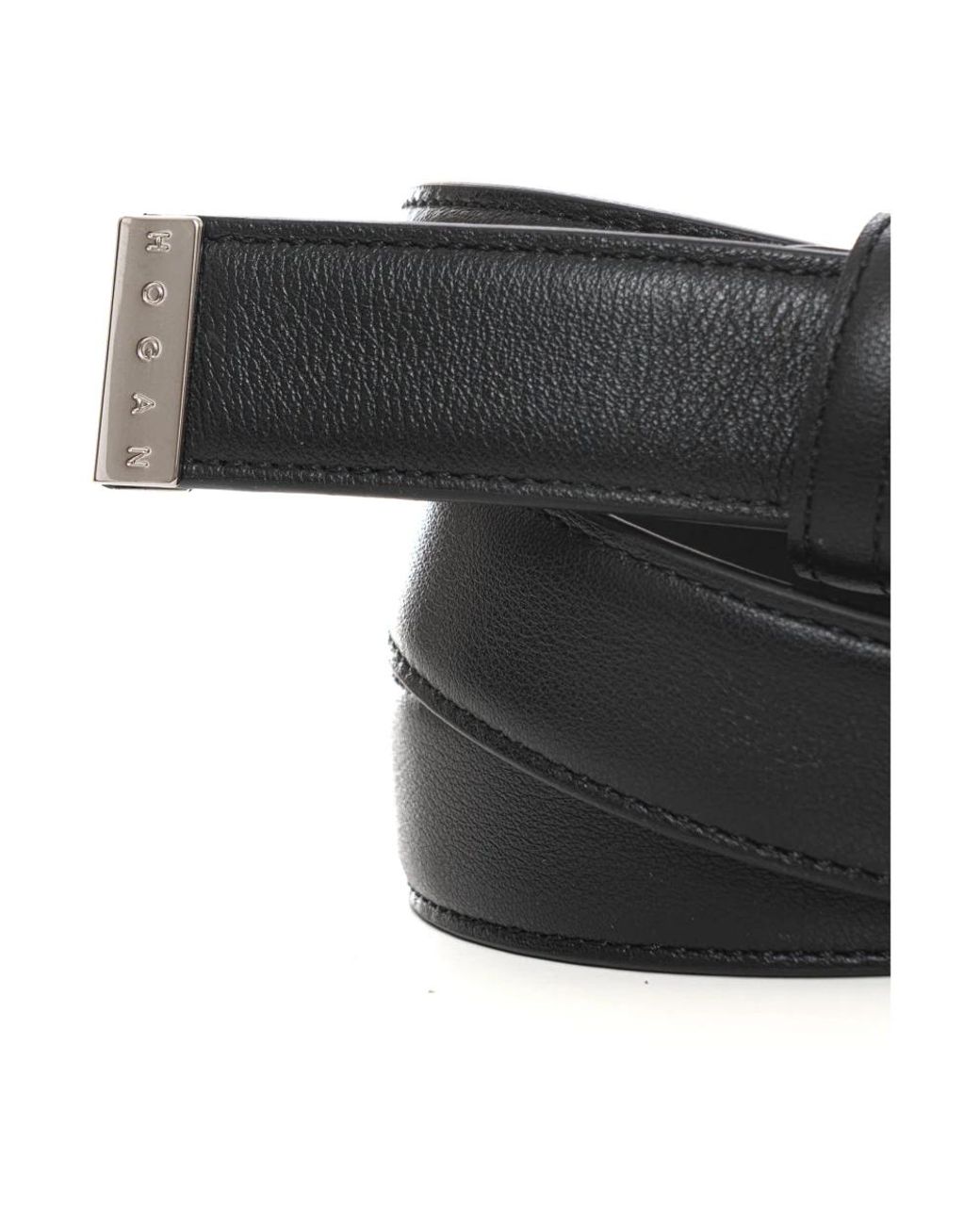 Hogan Black Belts for men