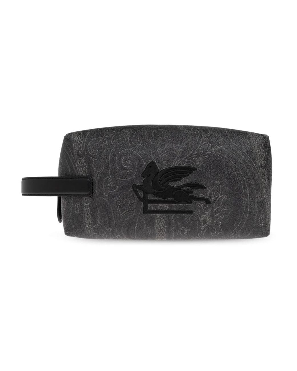 Etro Black Toilet Bags for men