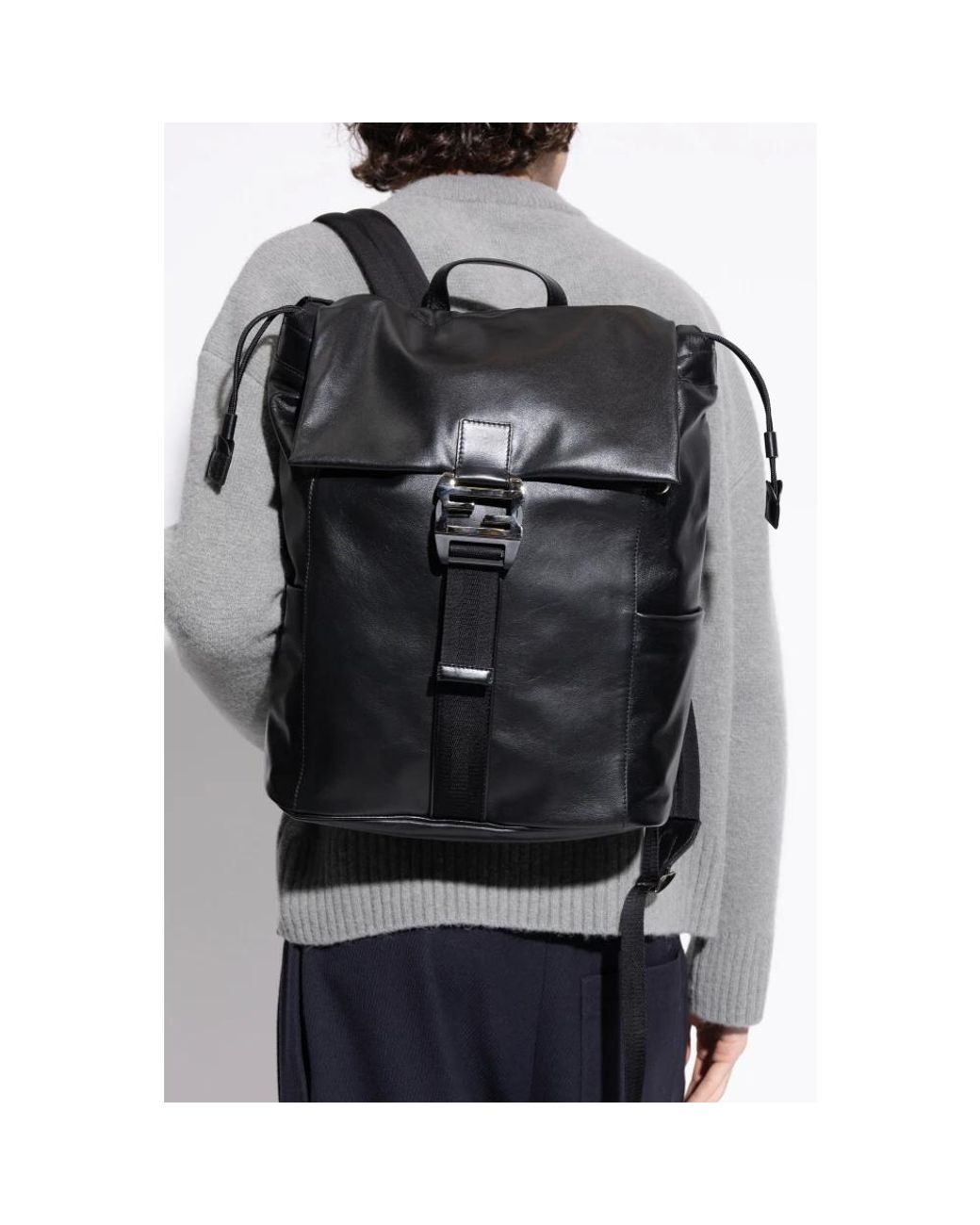 Fendi Black Backpacks for men