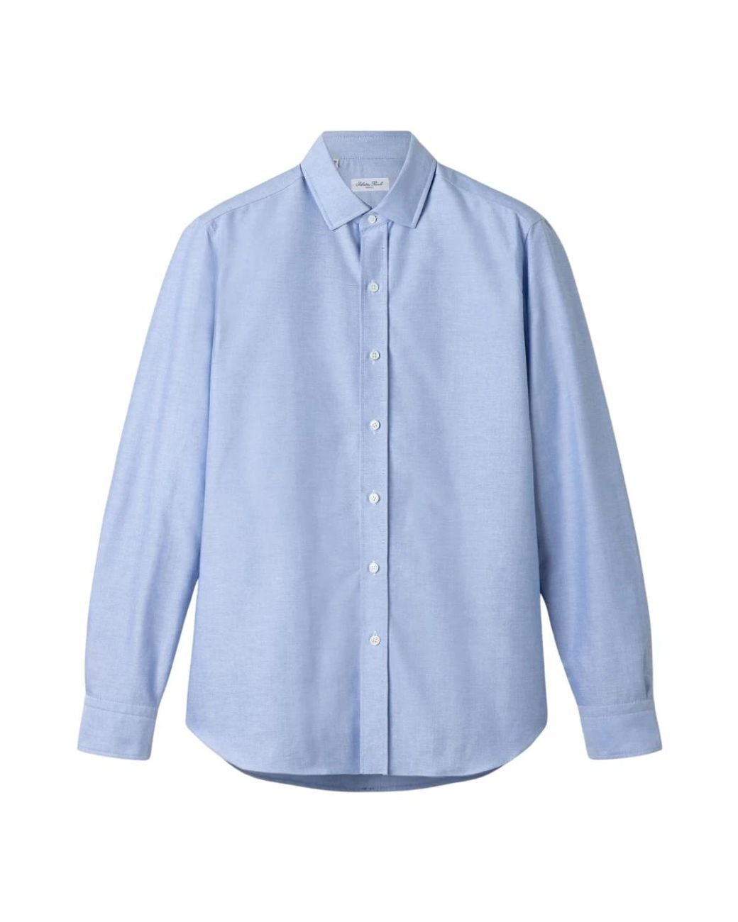 Salvatore Piccolo Blue Formal Shirts for men