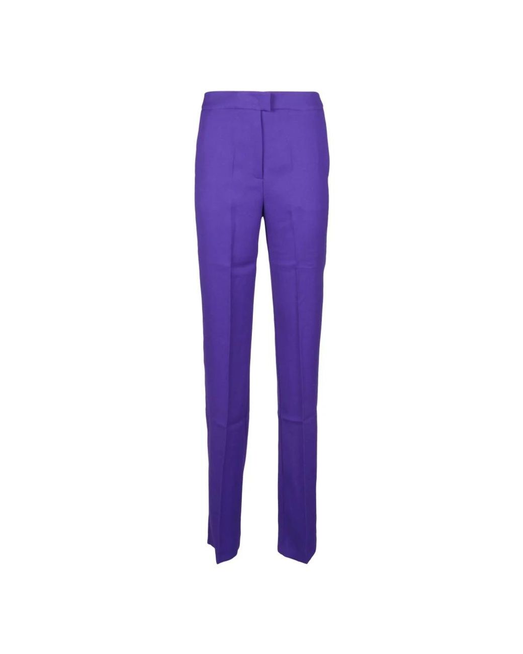 ANDAMANE Purple Straight Trousers