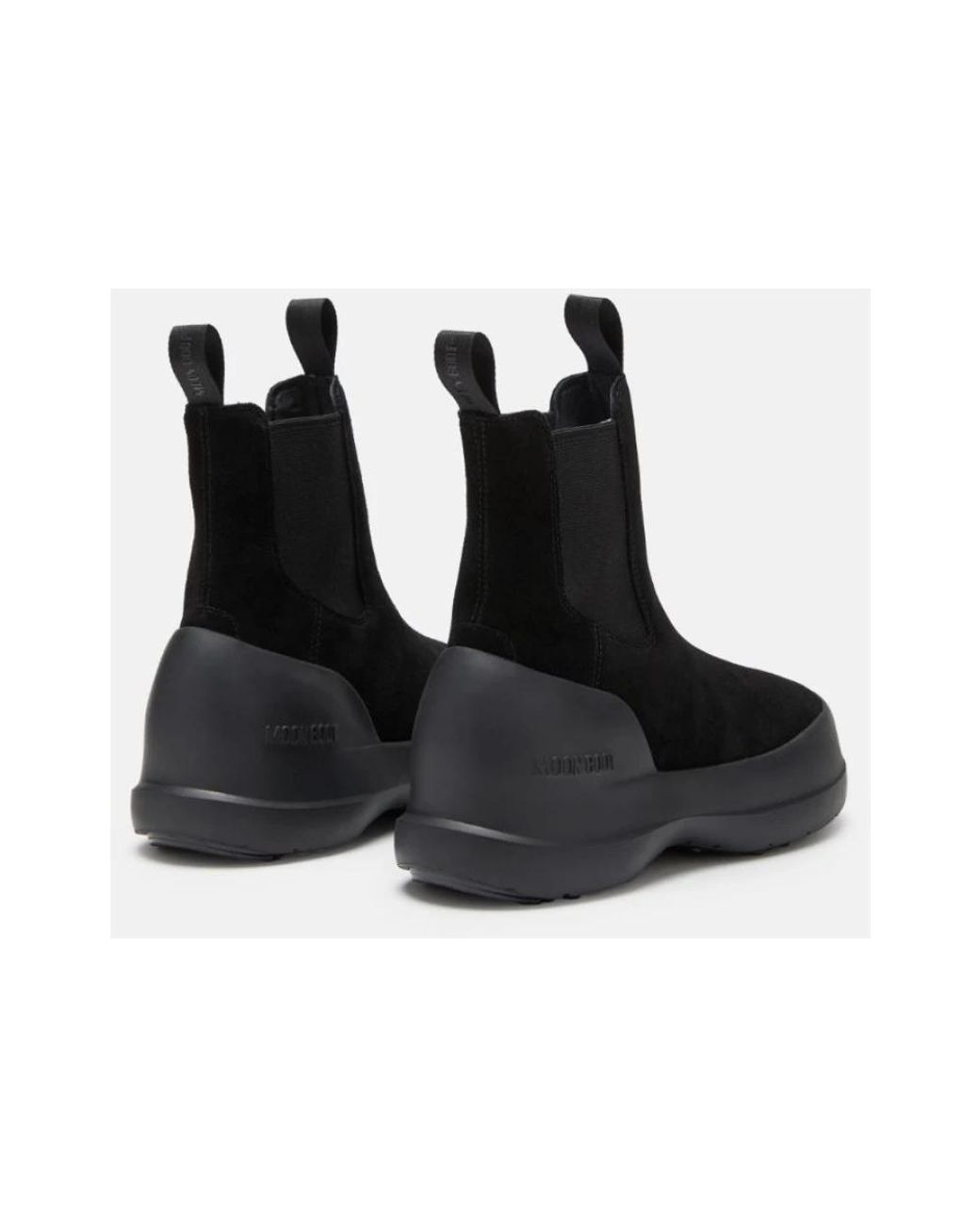 Moon Boot Black Chelsea Boots for men