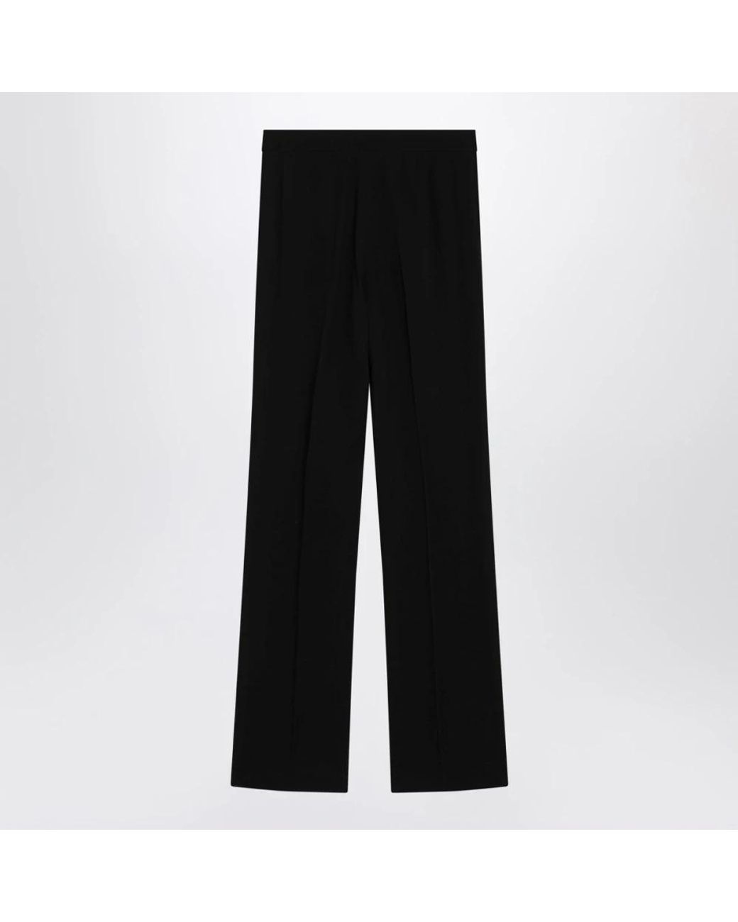 Max Mara Black Straight Trousers