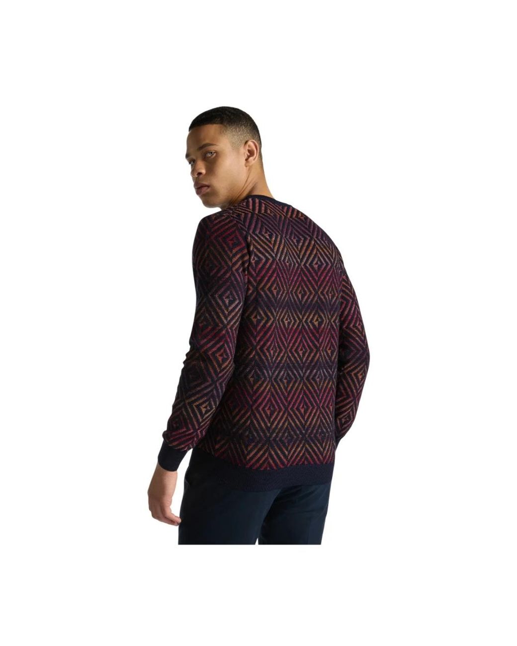Harmont & Blaine Purple Round-Neck Knitwear for men