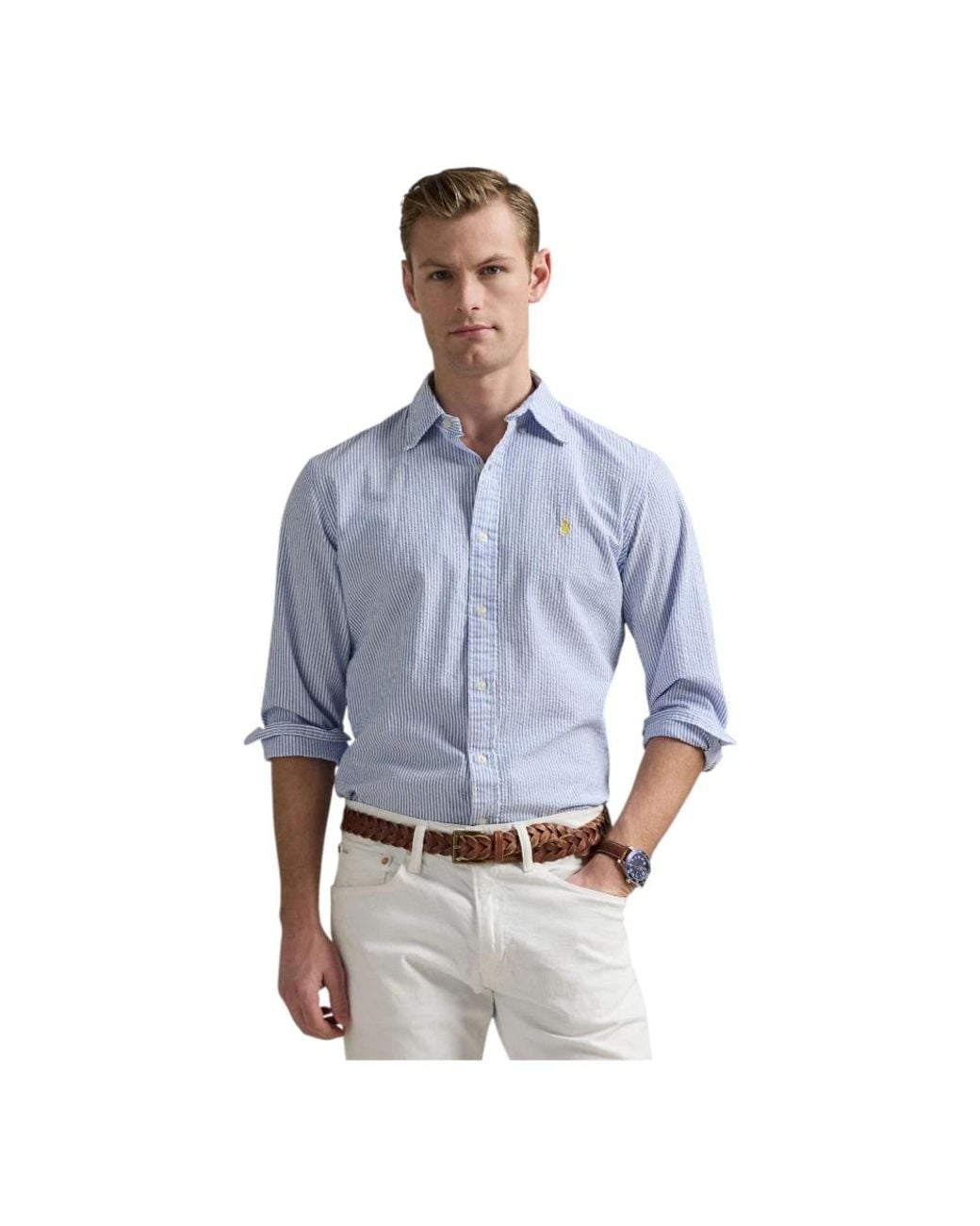 Ralph Lauren Blue Casual Shirts for men
