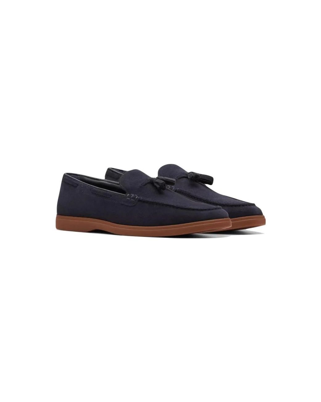 Clarks Blue Loafers for men