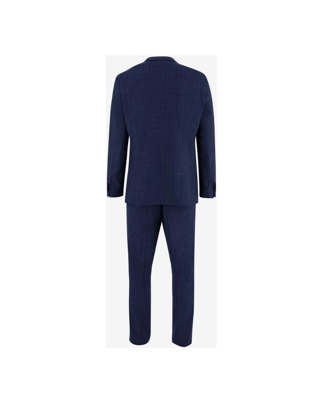 Double Breasted Suits Boss de hombre de color Blue