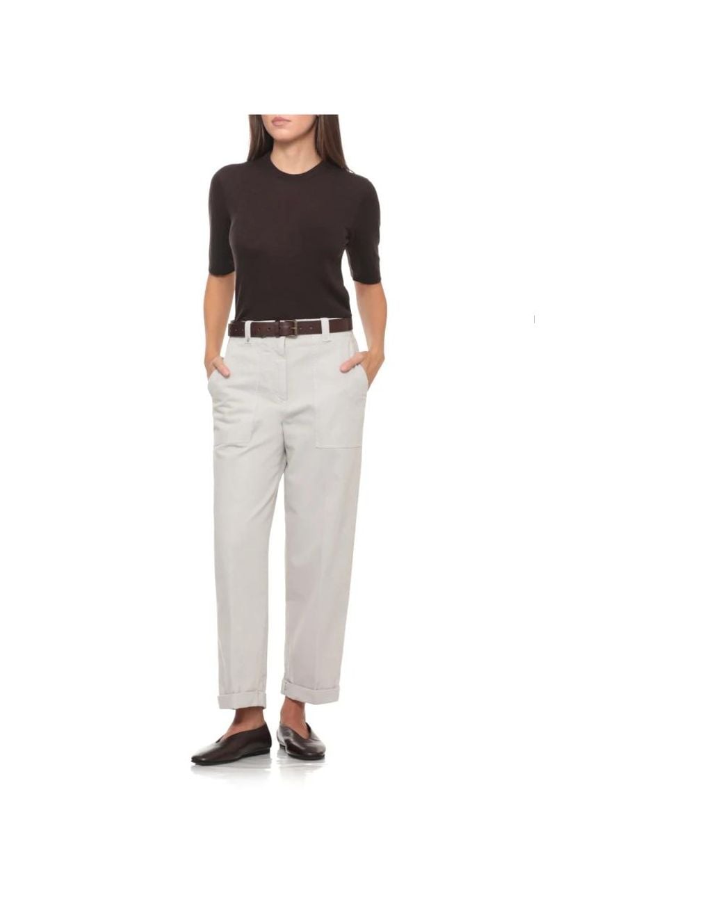 Panicale Black Round-Neck Knitwear