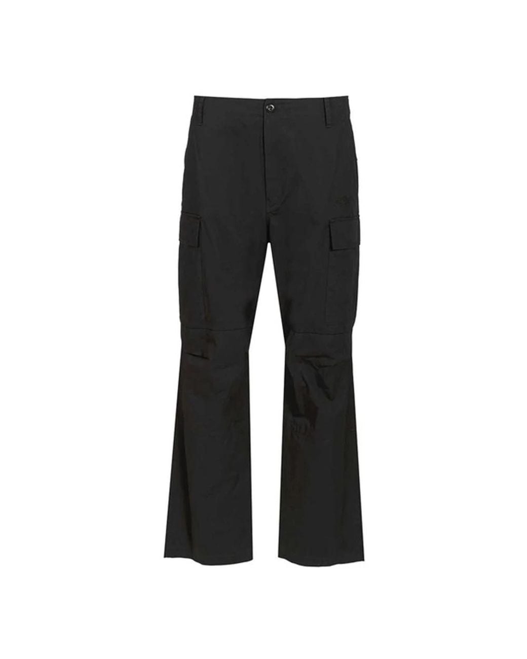 MM6 by Maison Margiela Black Wide Trousers for men