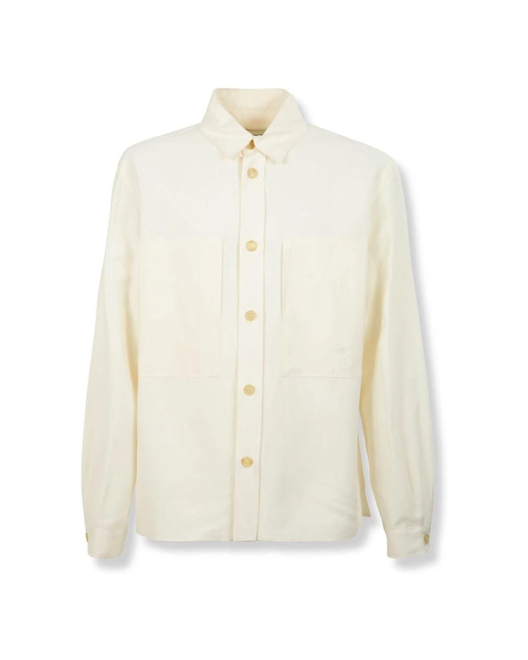 Laneus White Casual Shirts for men