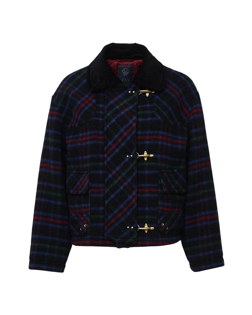 Fay Blue Bomber Jackets