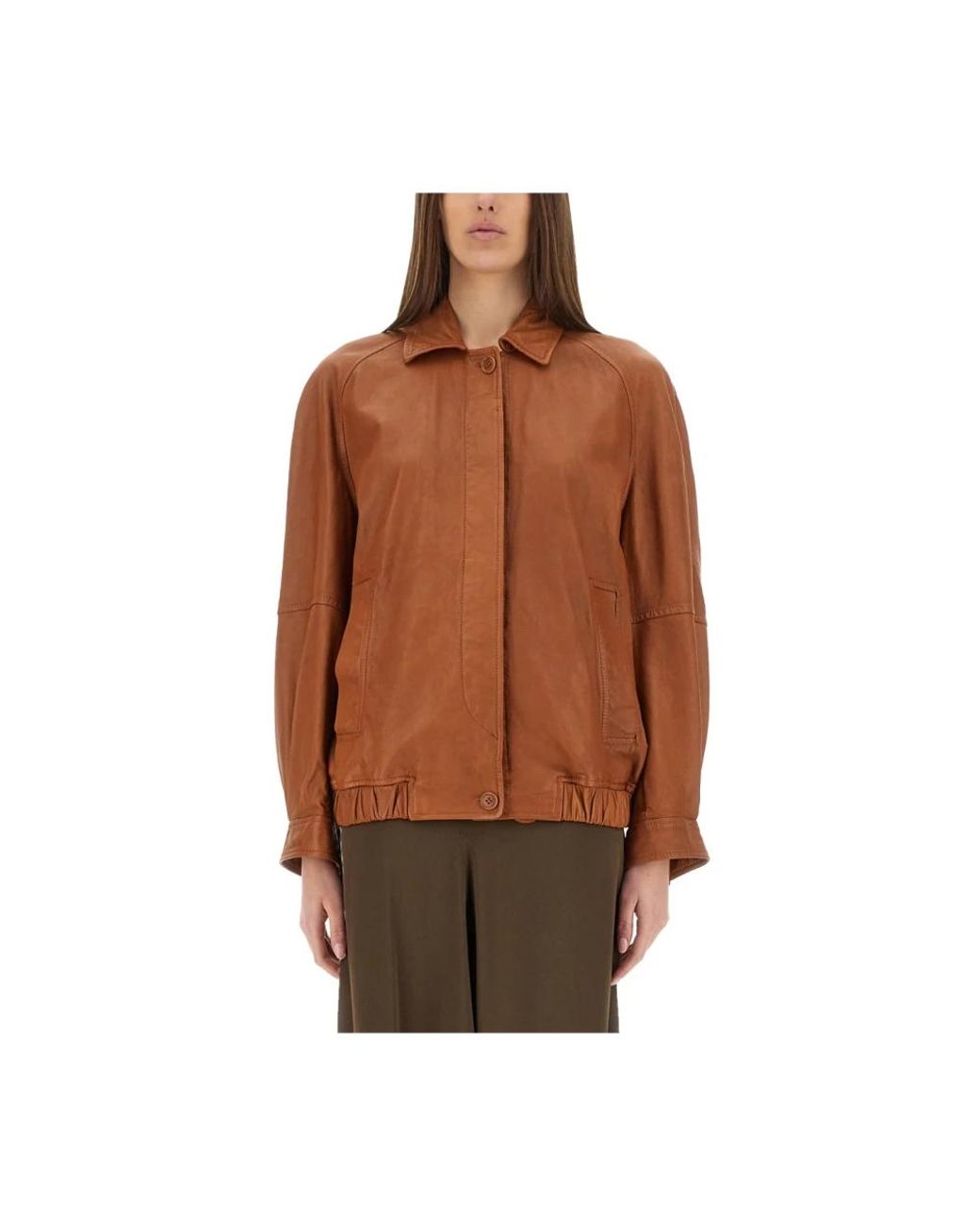 Salvatore Santoro Brown Leather Jackets