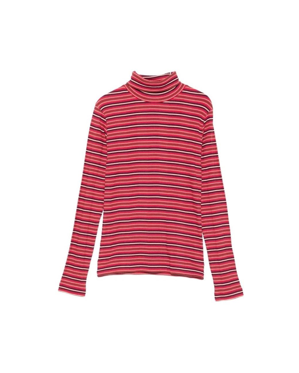 Dries Van Noten Red Knitwear