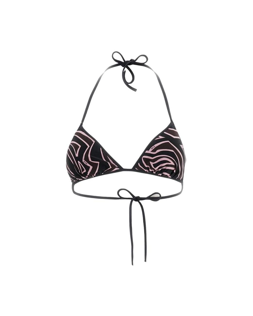 Emilio Pucci Black Bikinis