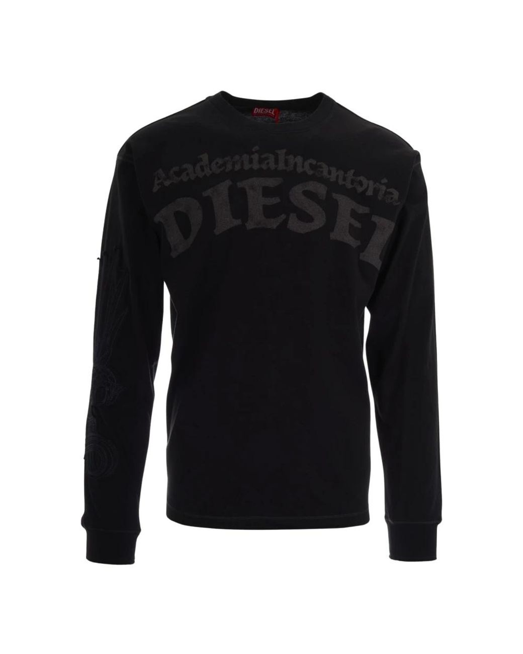 DIESEL Black Sweatshirts for men