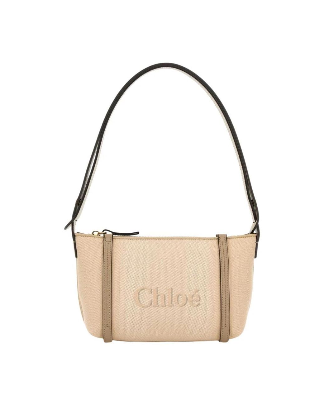 Chloé Natural Shoulder Bags
