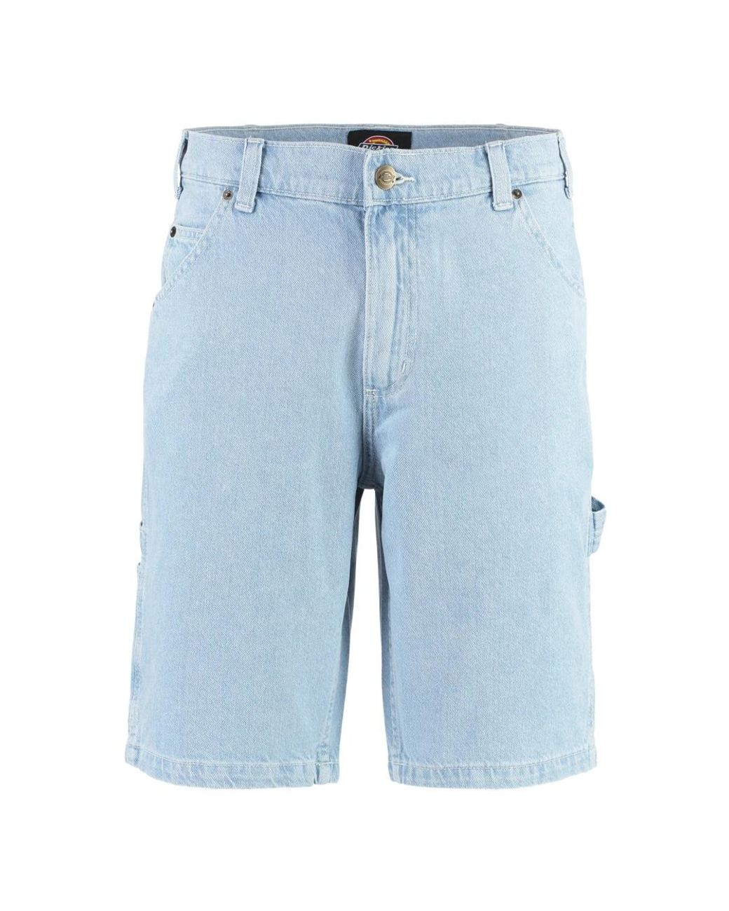 Dickies Blue Denim Shorts for men
