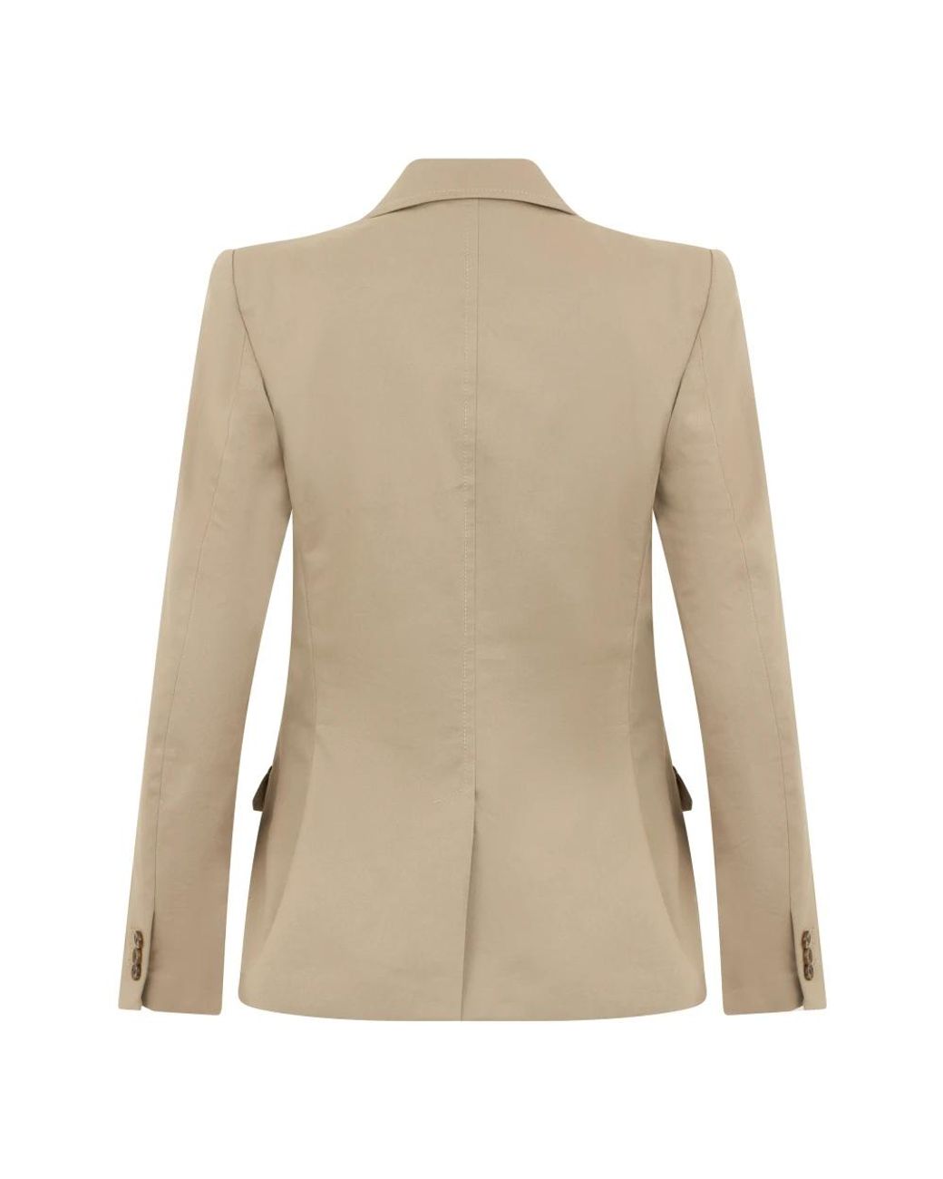 Alberta Ferretti Natural Blazers