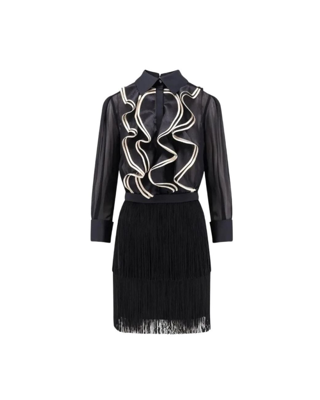 Elisabetta Franchi Black Party Dresses