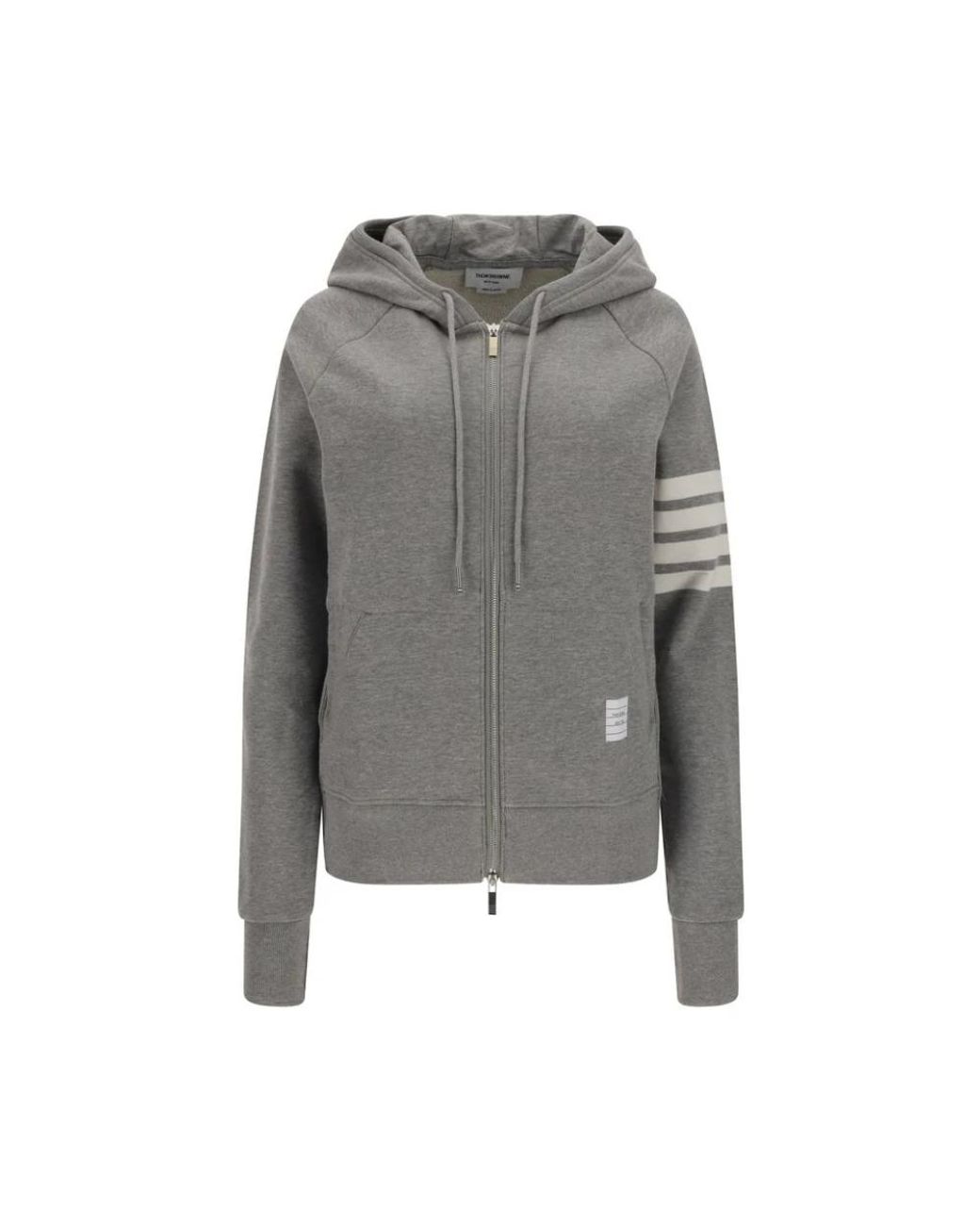 Thom Browne Gray Zip-Throughs
