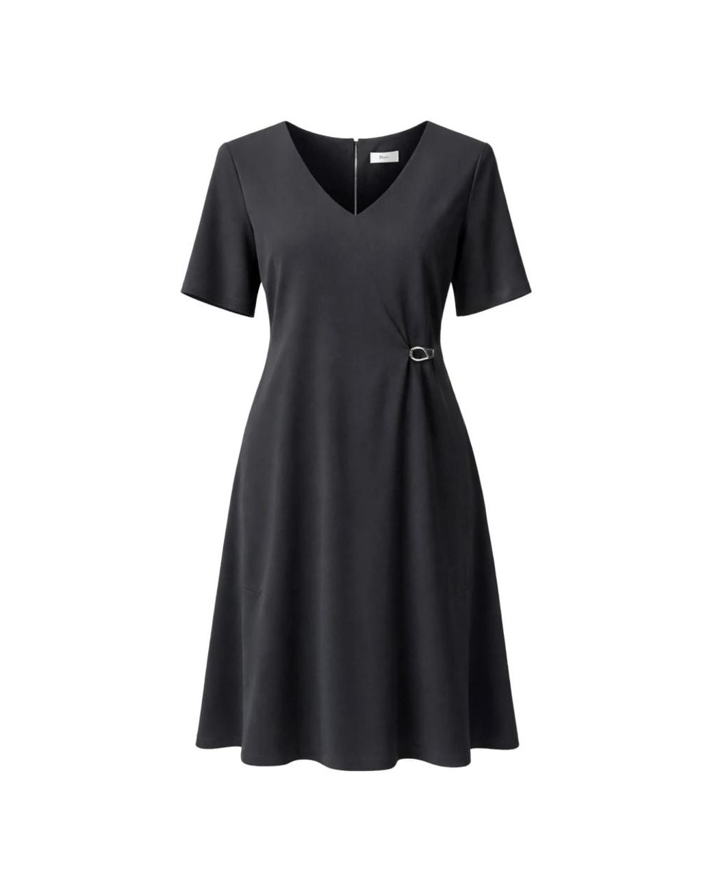 Herno Black Short Dresses