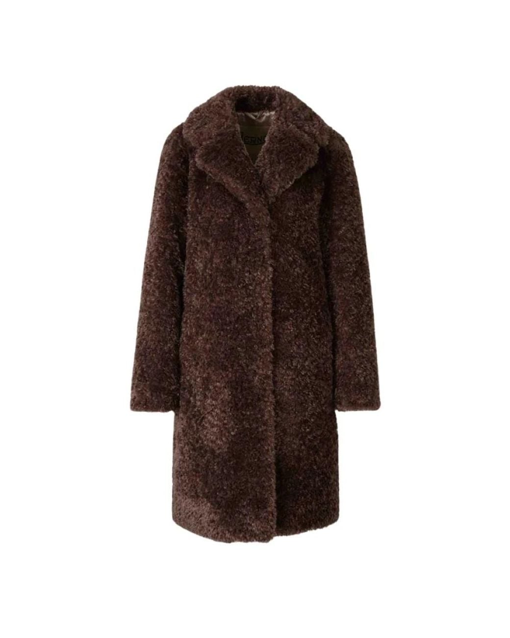 Single-Breasted Coats di Herno in Brown