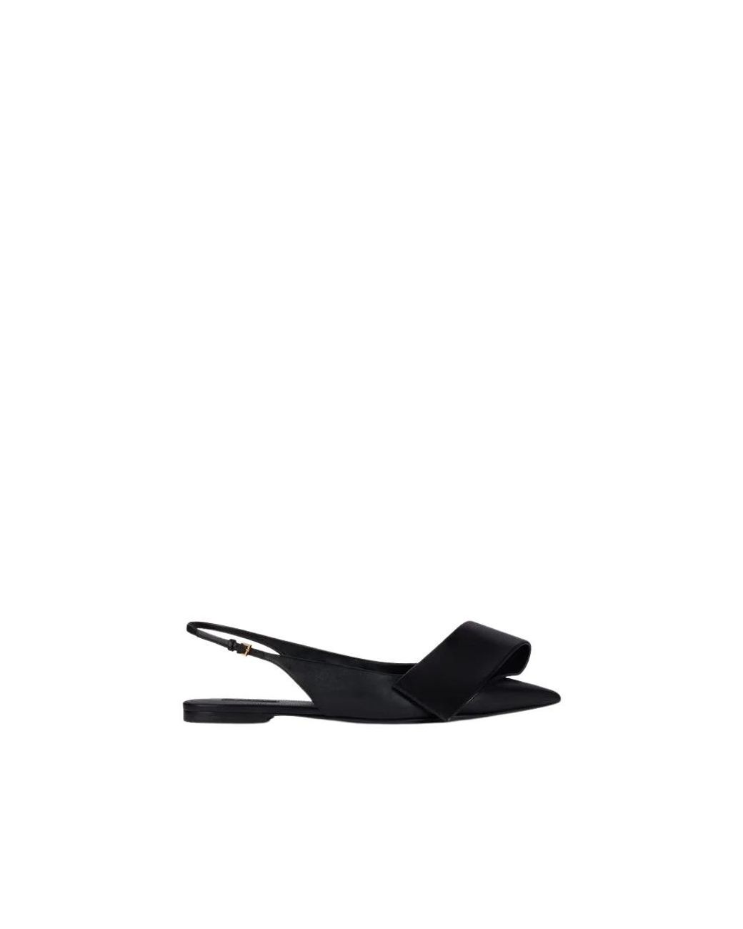 Givenchy Black Ballerina Shoes