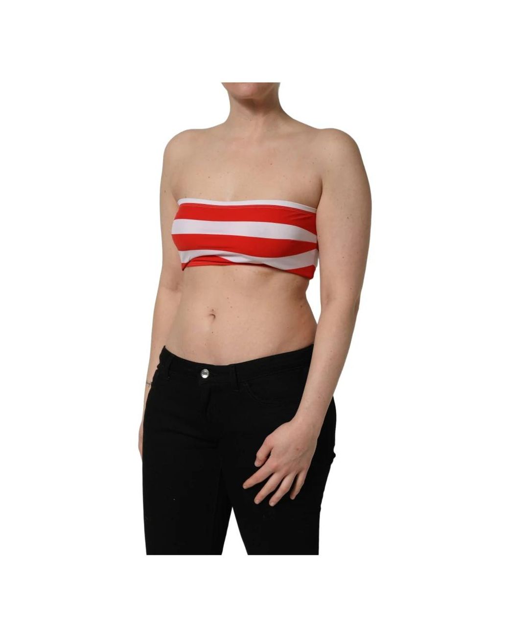 Dolce & Gabbana Red Sleeveless Tops