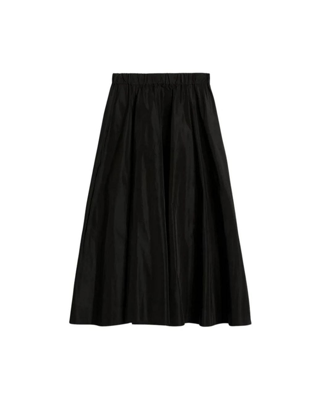 Midi Skirts Aspesi de color Black