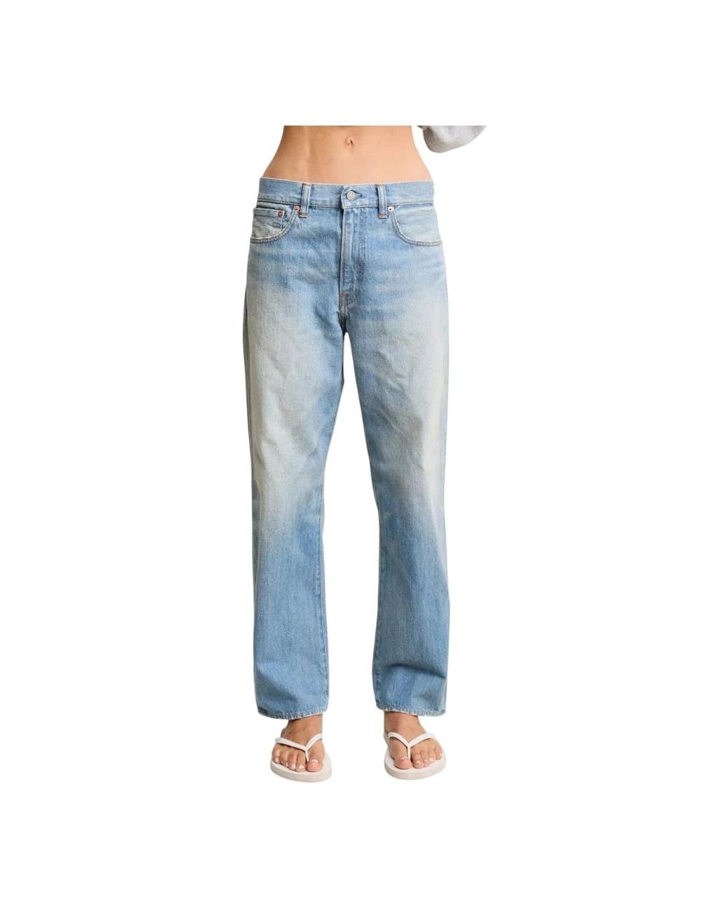 Denimist Blue Straight Fit Jeans
