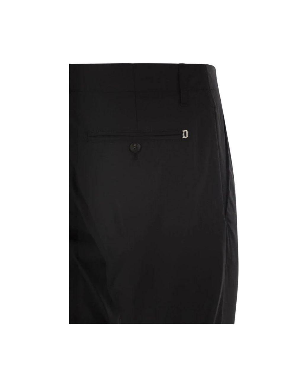 Dondup Black Suit Trousers