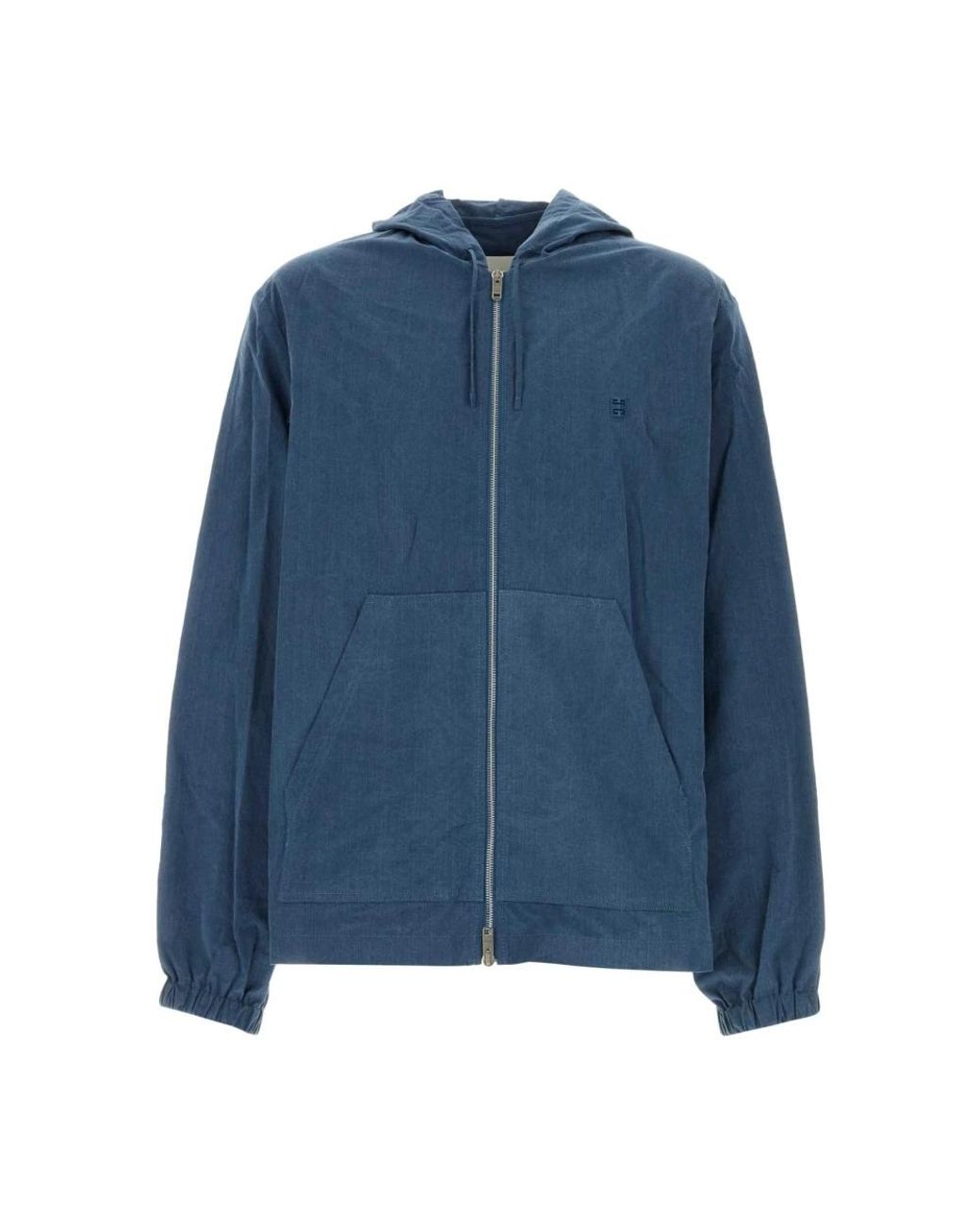 Givenchy Blue Zip-Throughs for men