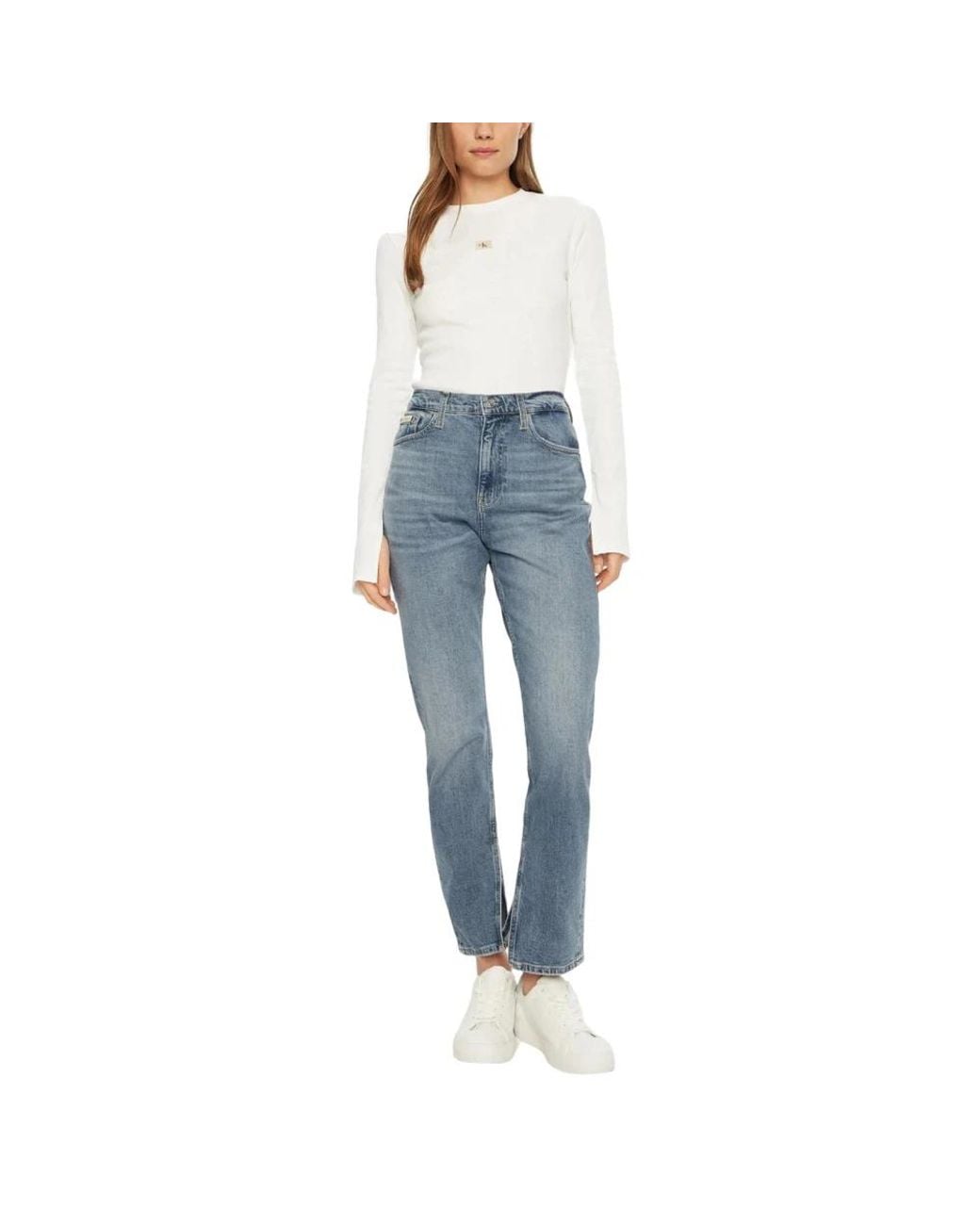 Calvin Klein Blue Slim Fit Jeans