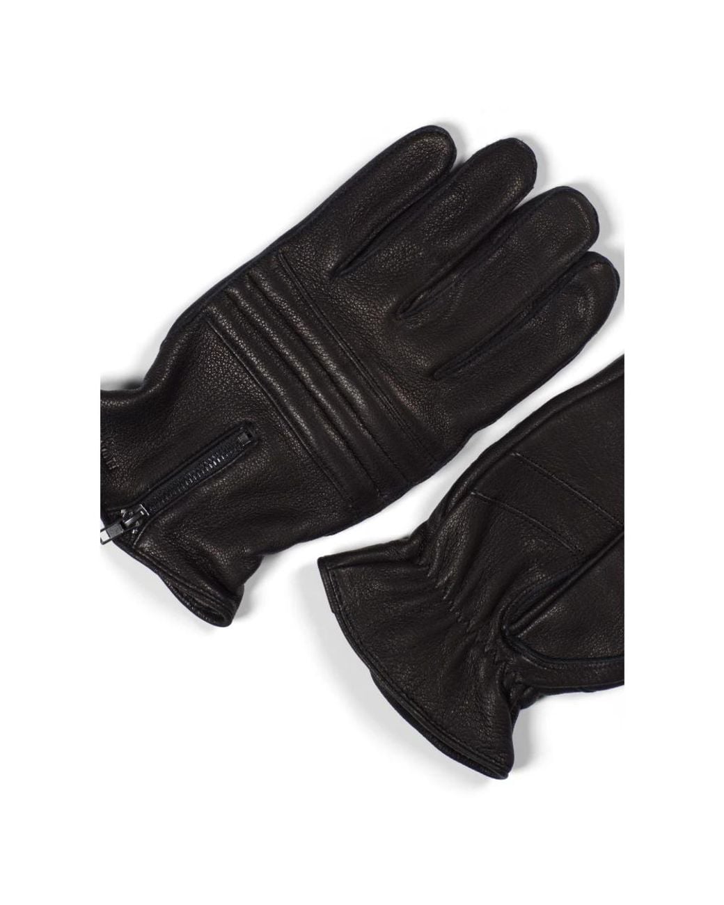 Howard London Black Gloves for men