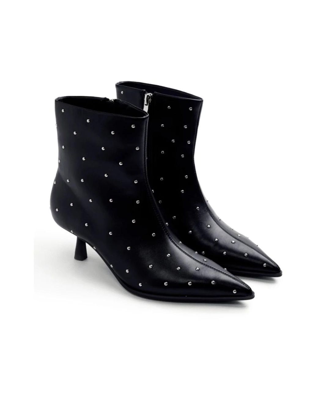 Gioseppo Black Heeled Boots