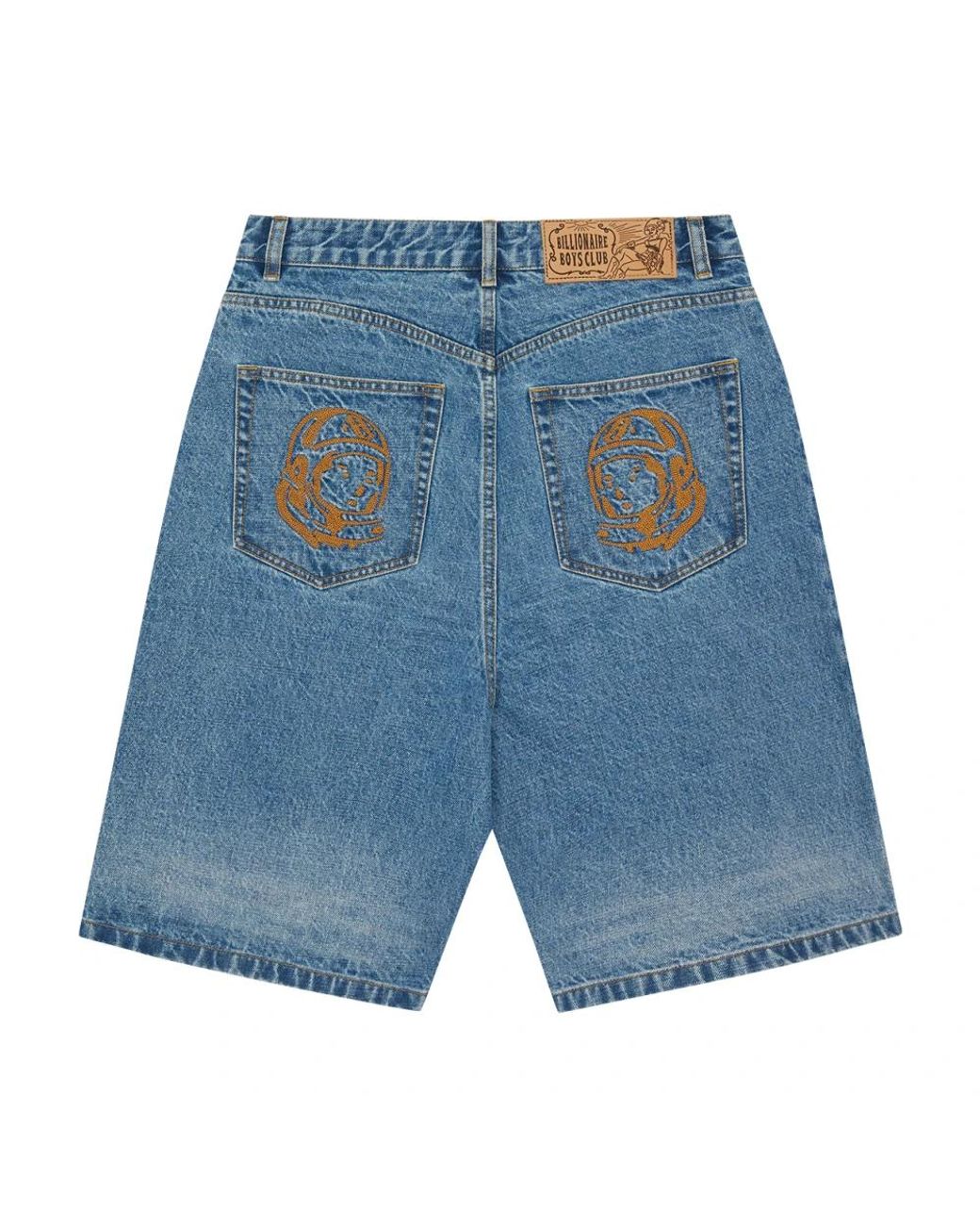BBCICECREAM Blue Denim Shorts for men