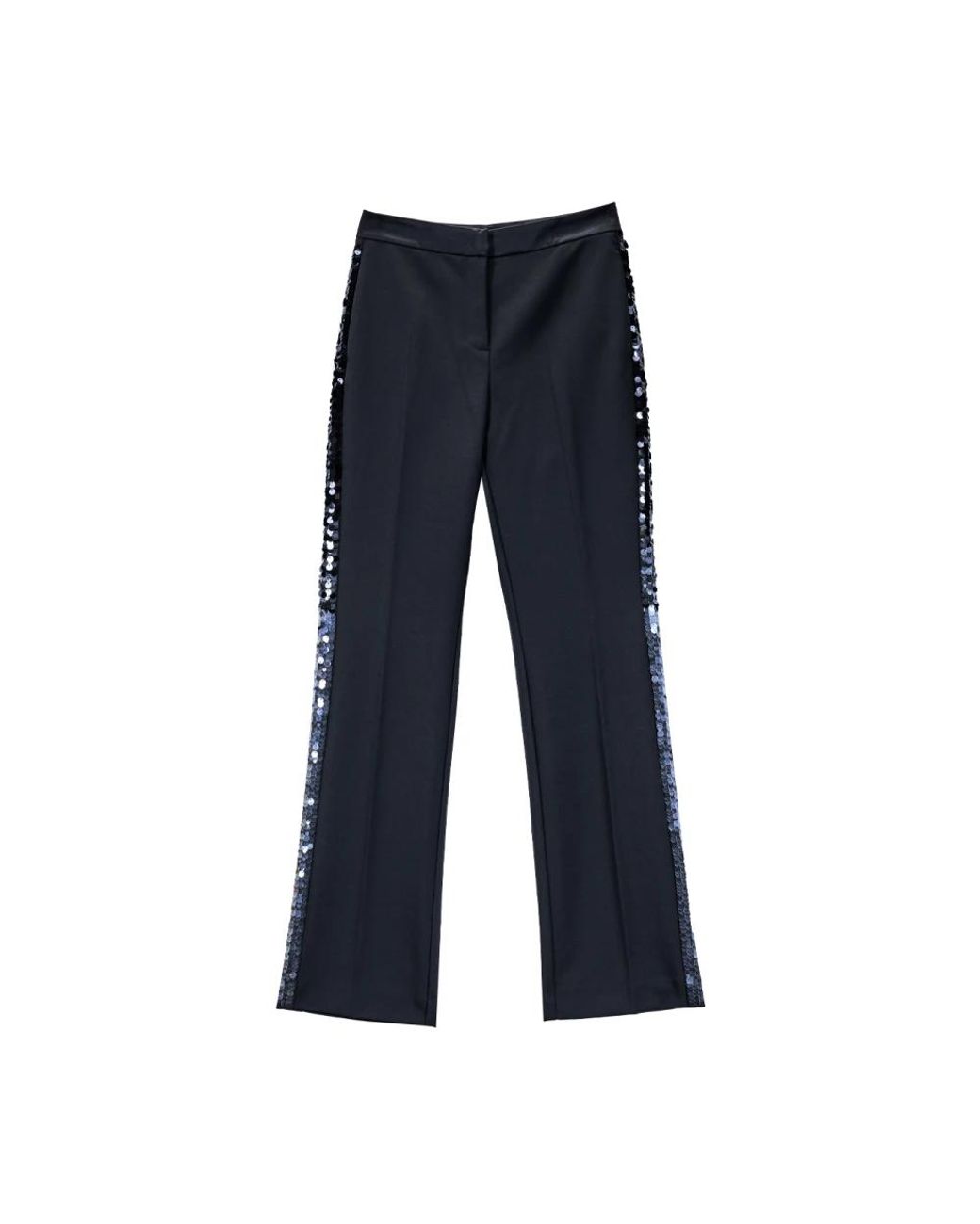 Karl Lagerfeld Blue Wide Trousers