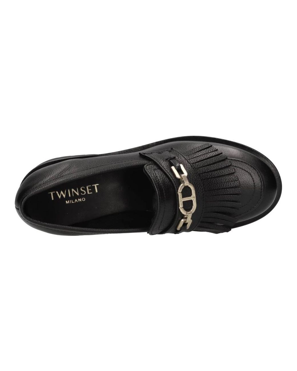 Twinset Black Loafers