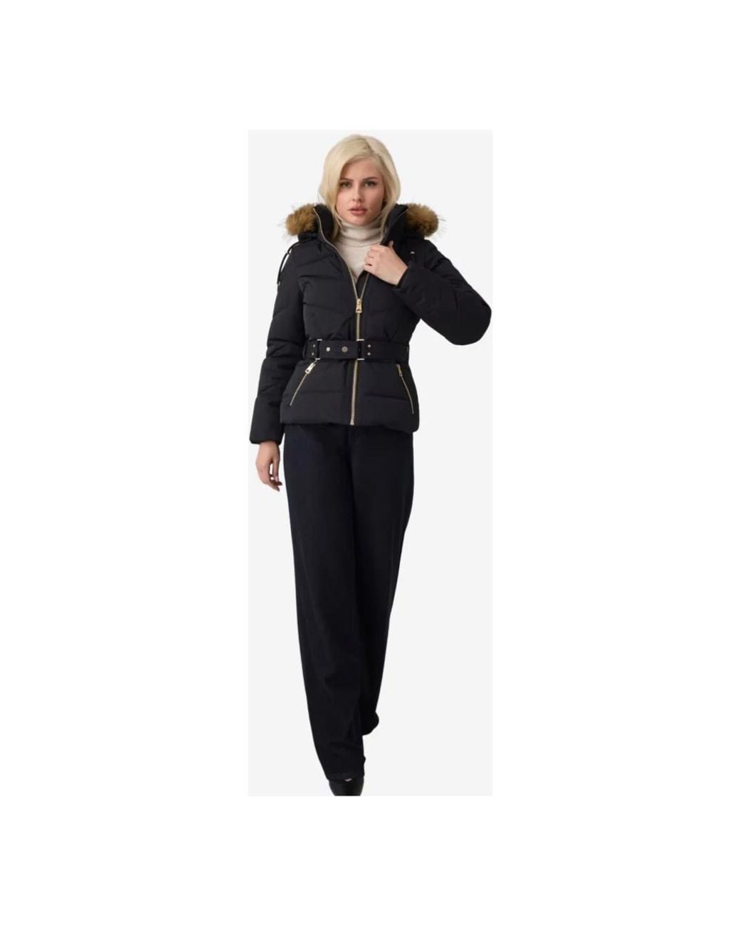 Guess Black Winter Jackets