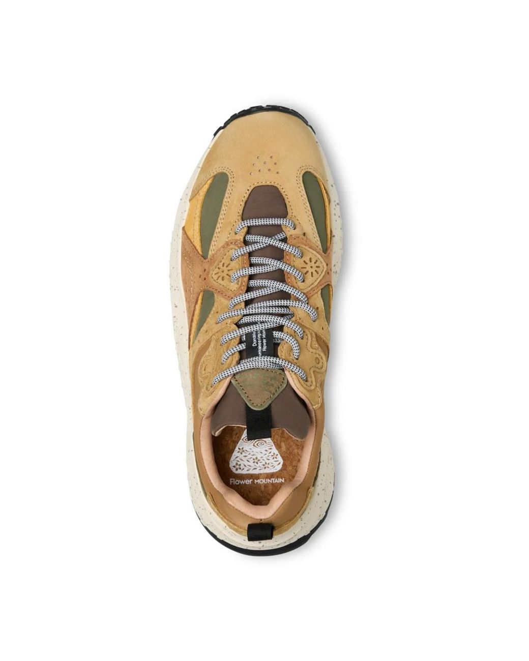 Flower Mountain Metallic Sneakers for men